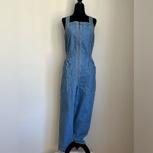 Madewell denim jumpsuit